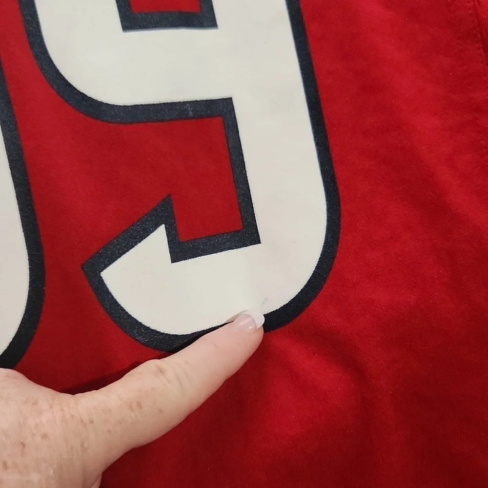 NFL Nike Houston Texans Watt jersey #99 youth Large red On field jersey